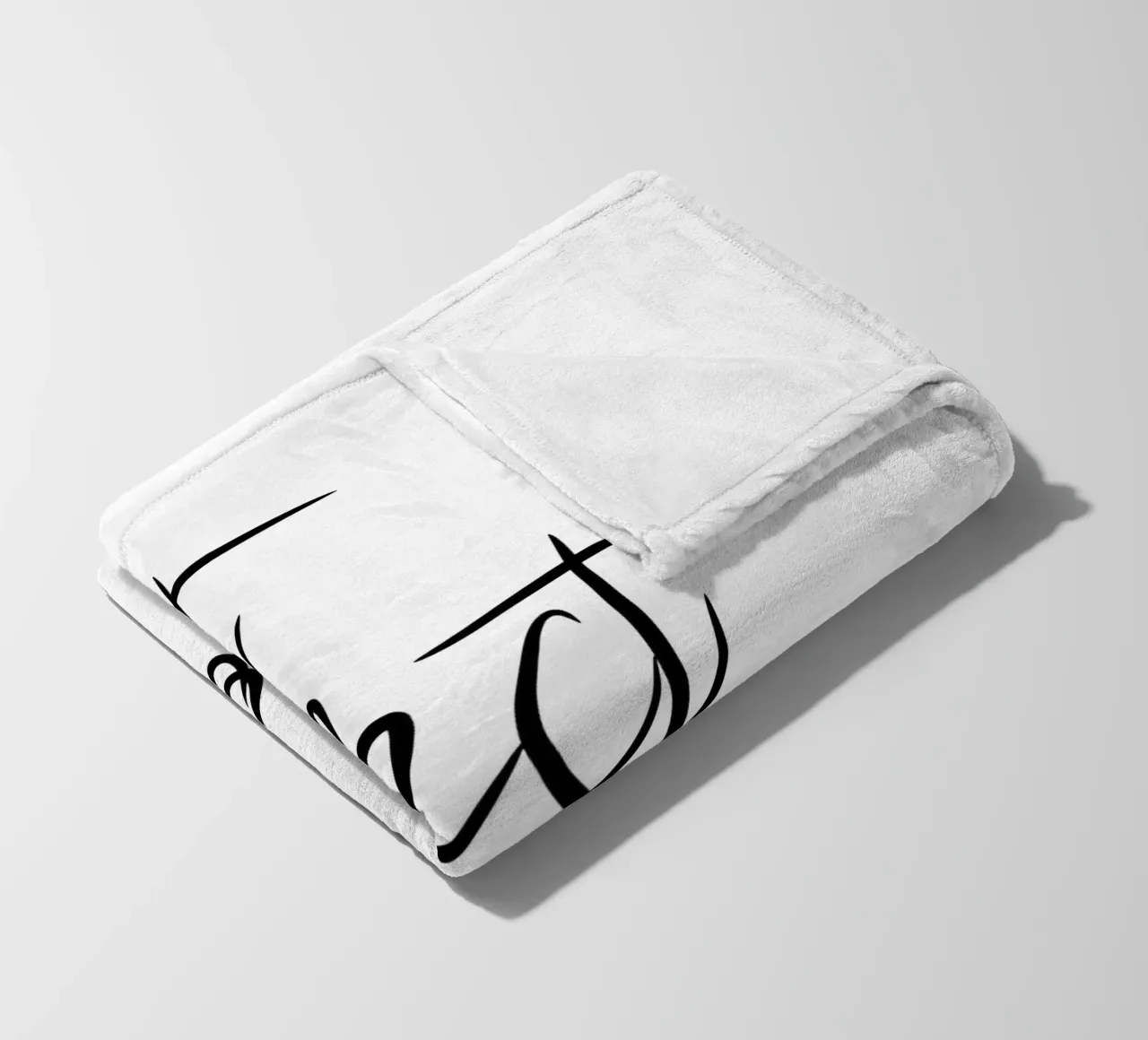 Ma prima il caffè - La scrittura a mano coperta in pile da pierosvisuals