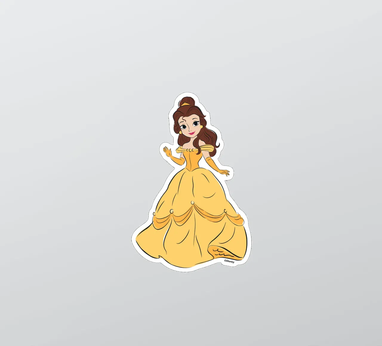 BELLE Sticker von DISNEY PRINCESS - Sticker Shop