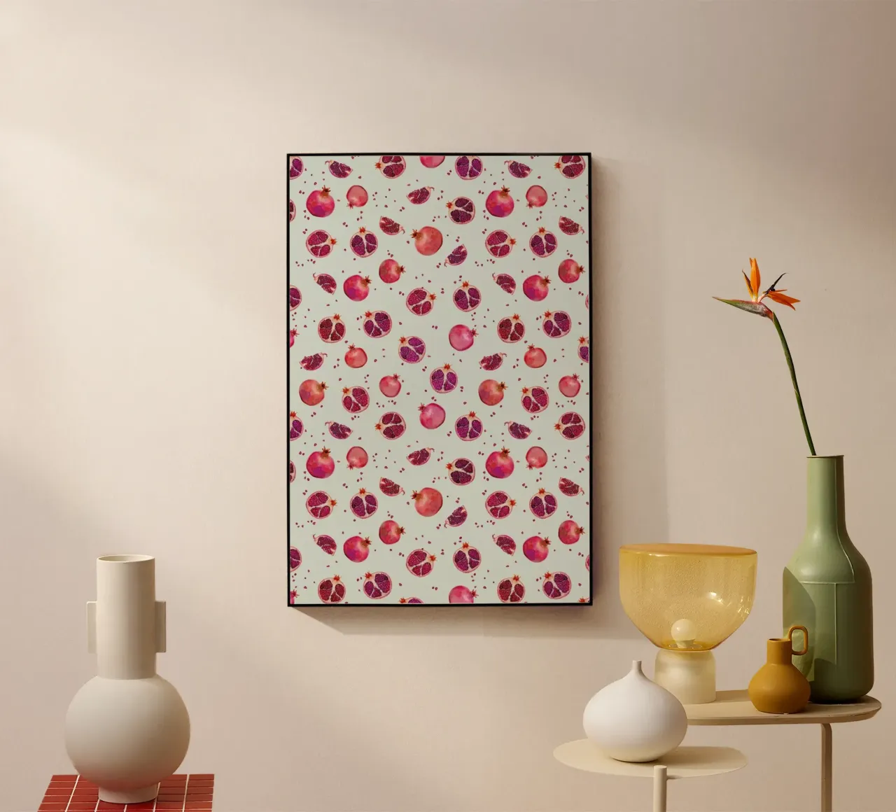 Pomegranate acrylic glass by Kind of Style