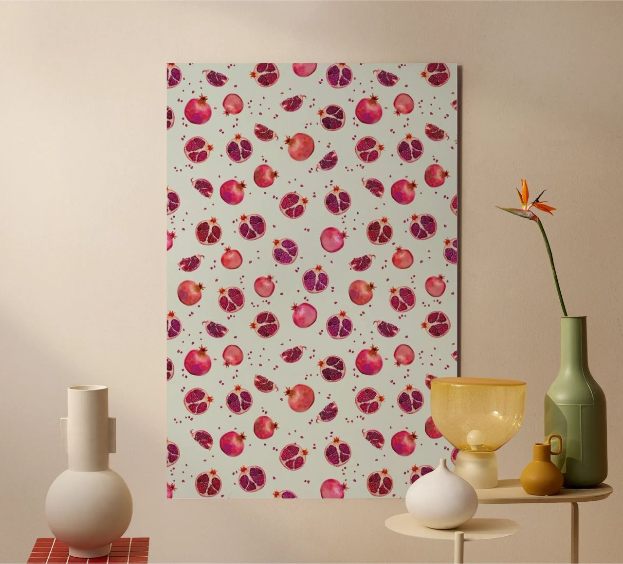 Pomegranate alluminio dibond da Kind of Style