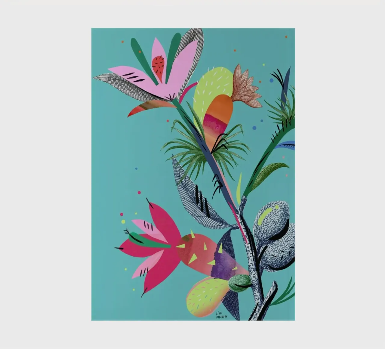 Botanica Branch 1 notebook by Liga Kitchen
