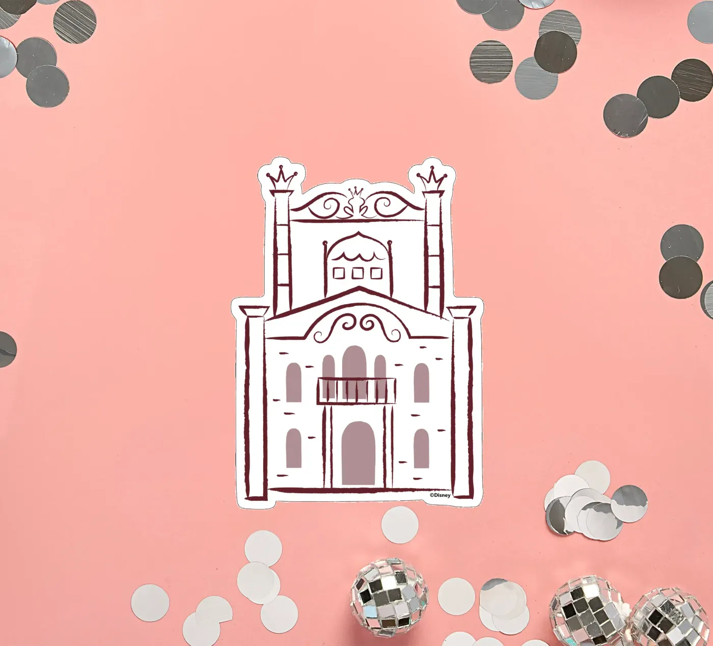 PRINCESS CASTLE adesivo da DISNEY PRINCESS - Sticker Shop
