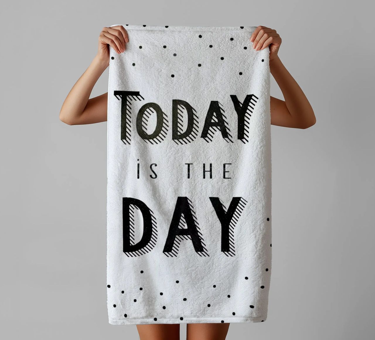 Today Is The Day Handtuch von Kind of Style