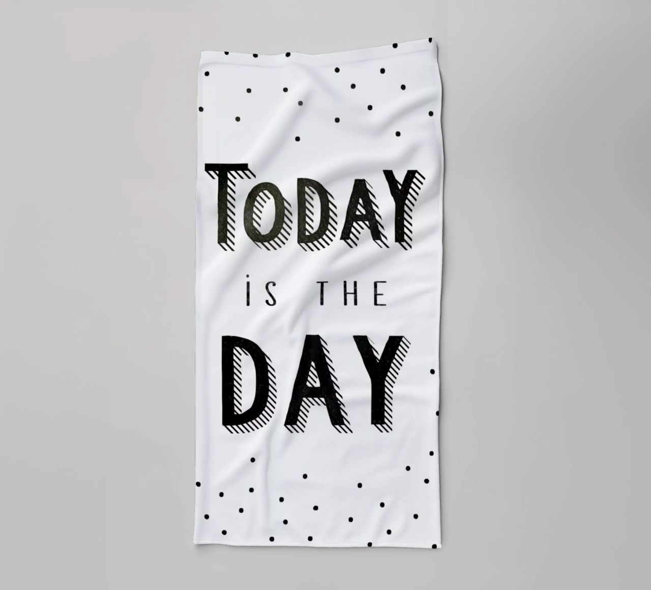 Today Is The Day Handtuch von Kind of Style
