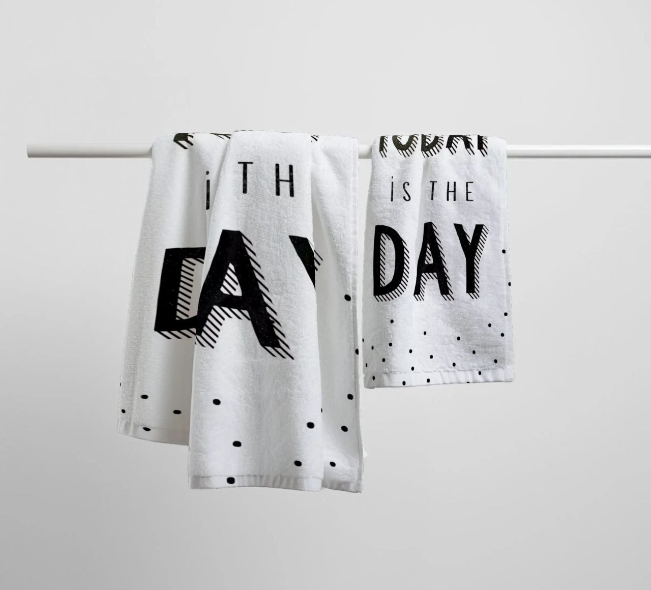 Today Is The Day Handtuch von Kind of Style