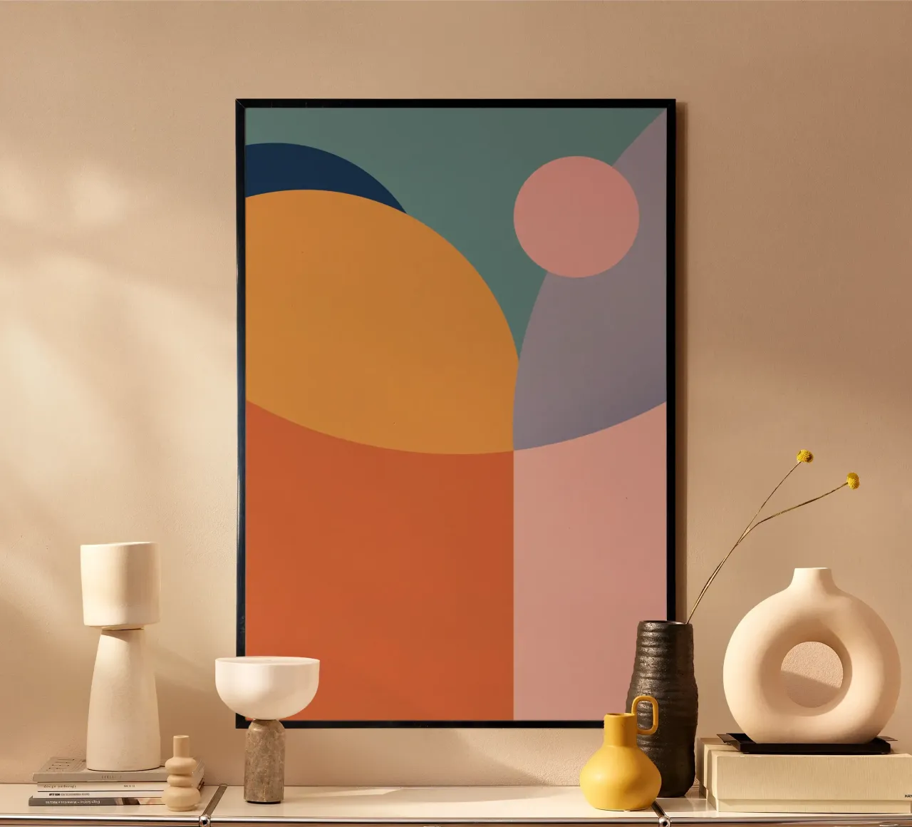 Illustrazione astratta - Bauhaus poster da pierosvisuals