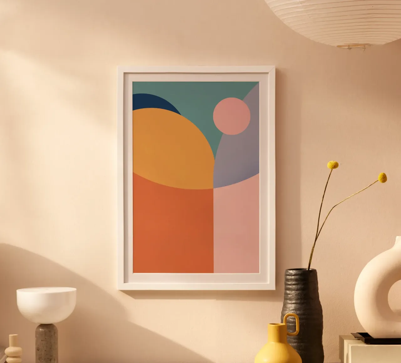 Illustrazione astratta - Bauhaus poster da pierosvisuals