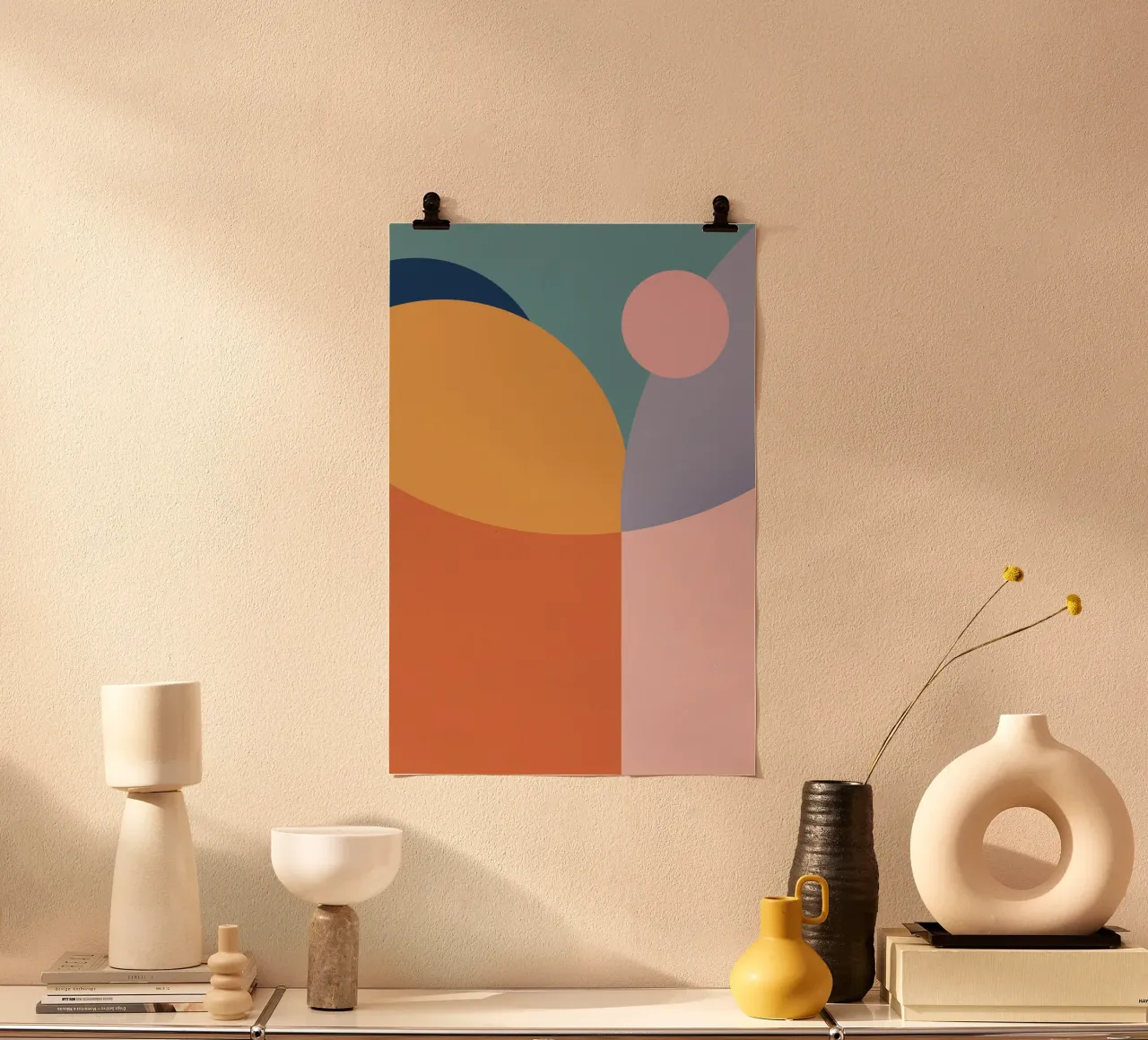 Illustrazione astratta - Bauhaus poster da pierosvisuals