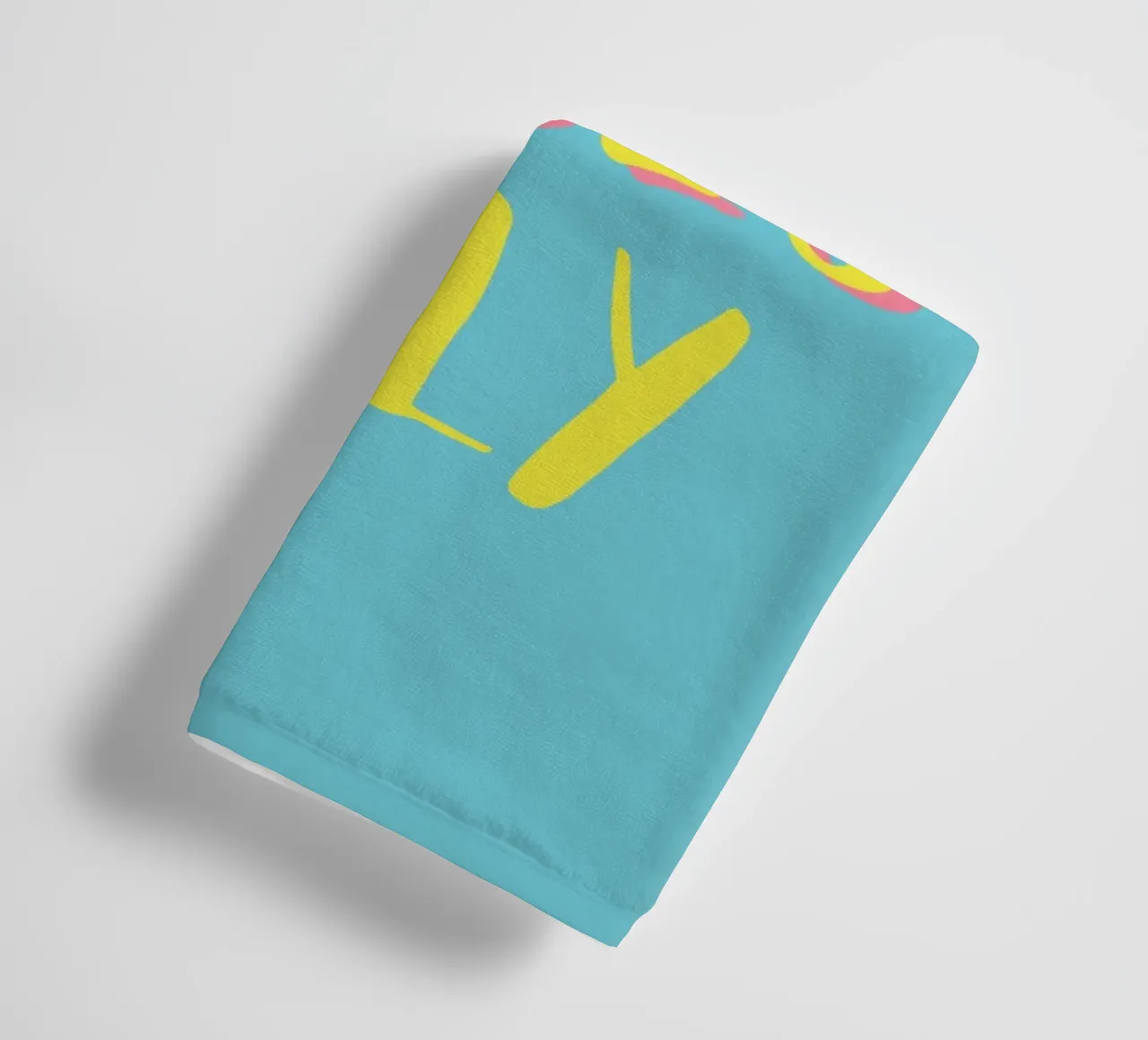 Good Vibes Only - Gelb Türkis asciugamano da bagno da pierosvisuals