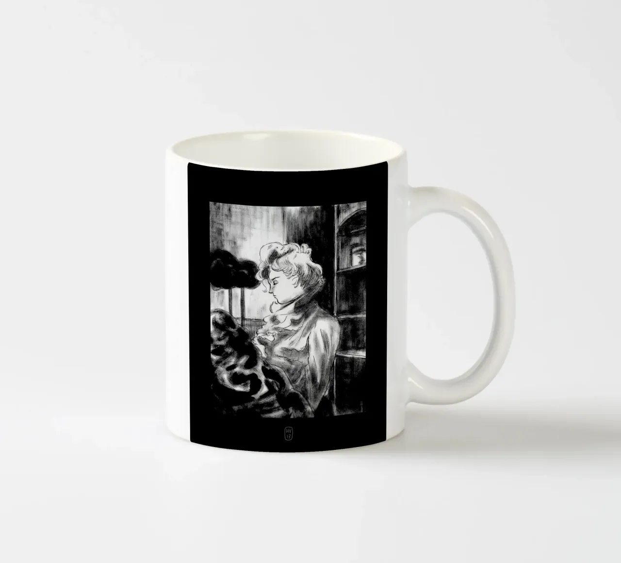 D'après Lautrec tazza in ceramica da Humphrey VIDAL