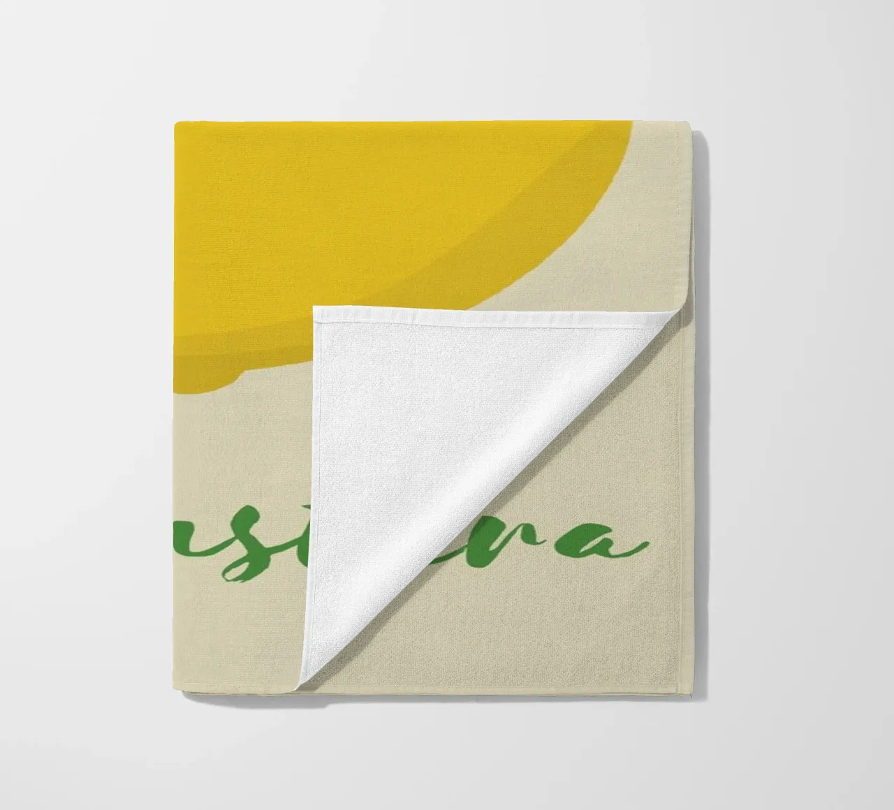 Monstera al limone telo mare da pierosvisuals