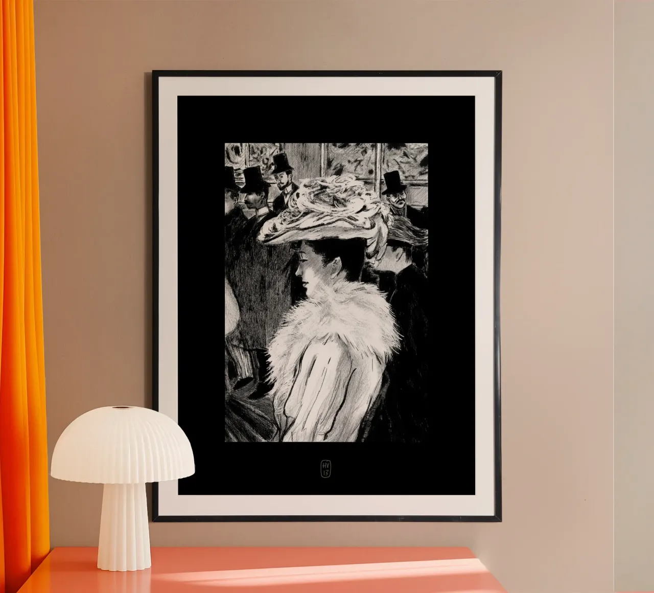 D'après Lautrec carta hahnemühle da Humphrey VIDAL