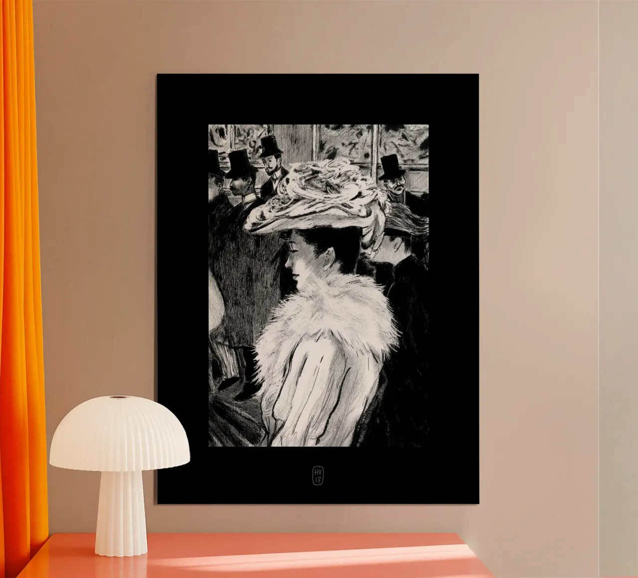 D'après Lautrec carta hahnemühle da Humphrey VIDAL