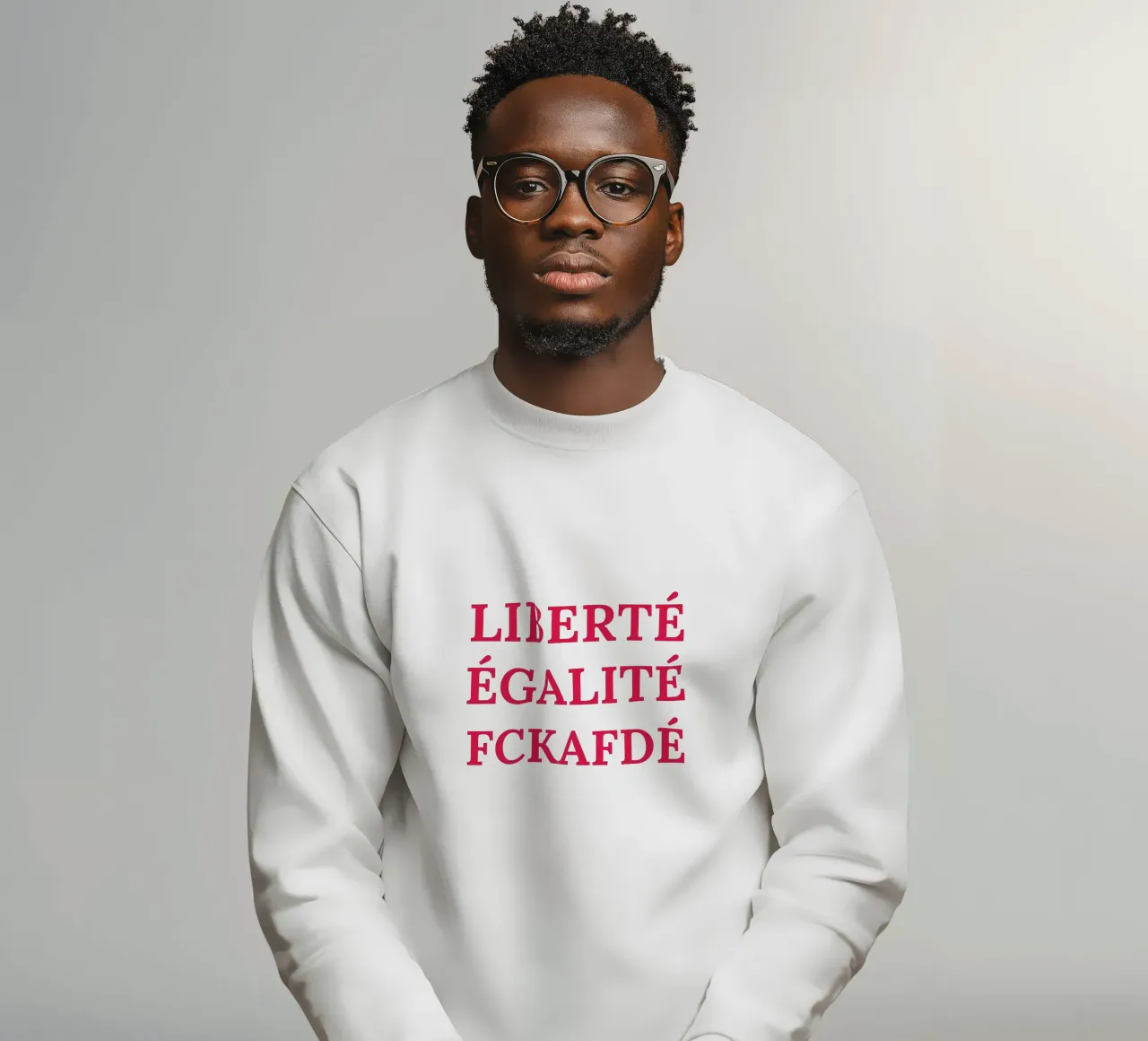 Liberté, égalité, fckafdé felpa da Illustration Raissa Oltmanns
