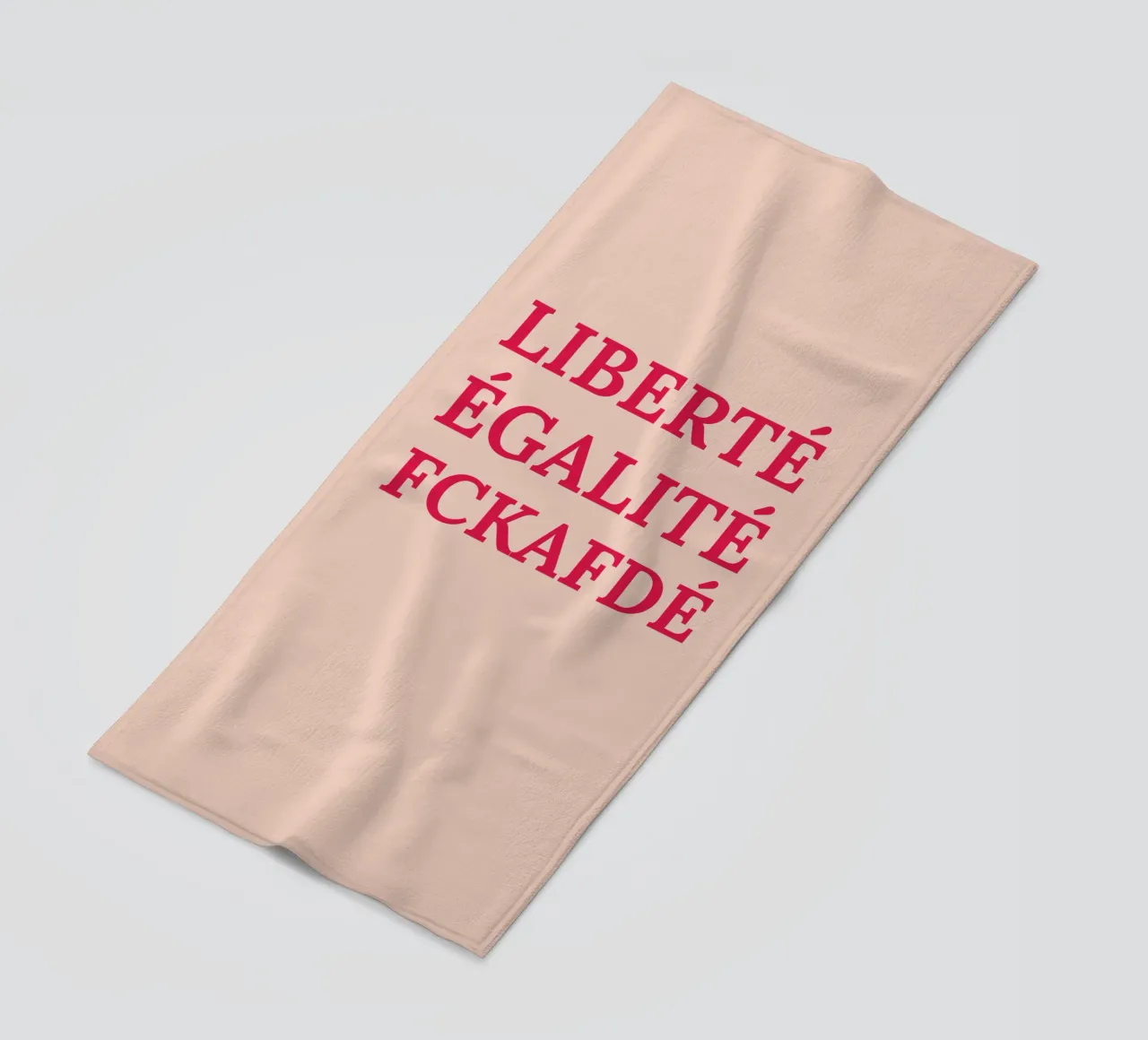 Liberté, égalité, fckafdé telo mare da Illustration Raissa Oltmanns