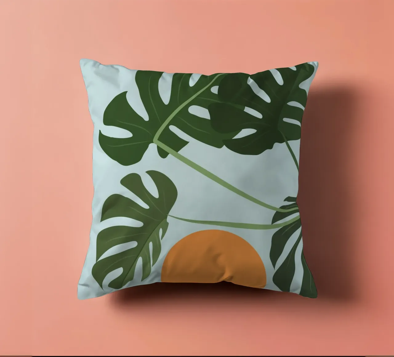 Monstera Sky cuscino da pierosvisuals