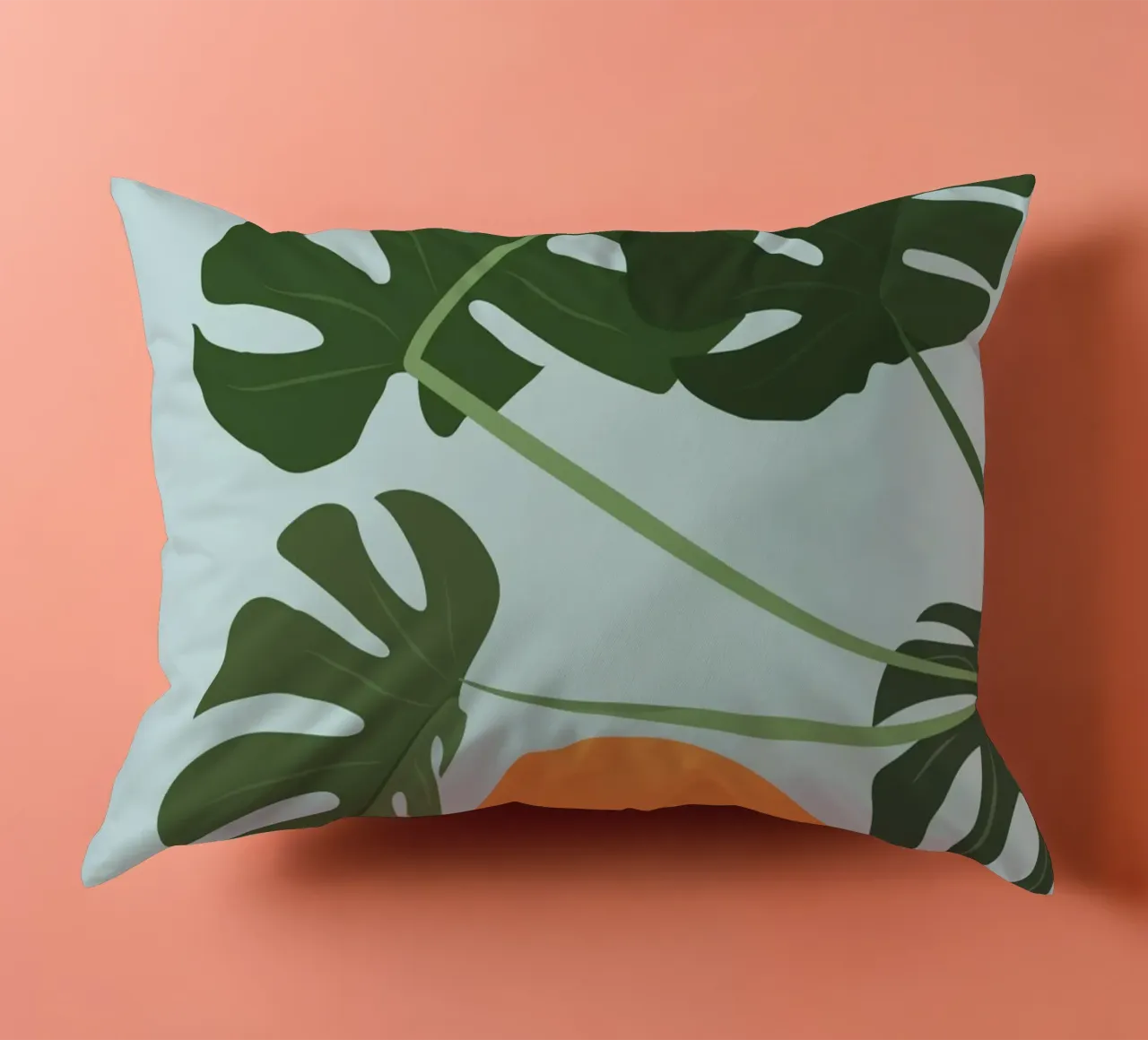Monstera Sky cuscino da pierosvisuals