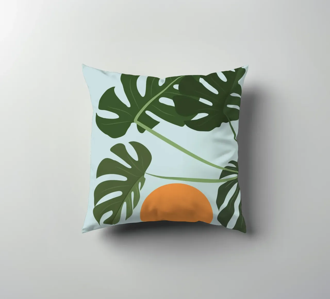 Monstera Sky cuscino da pierosvisuals