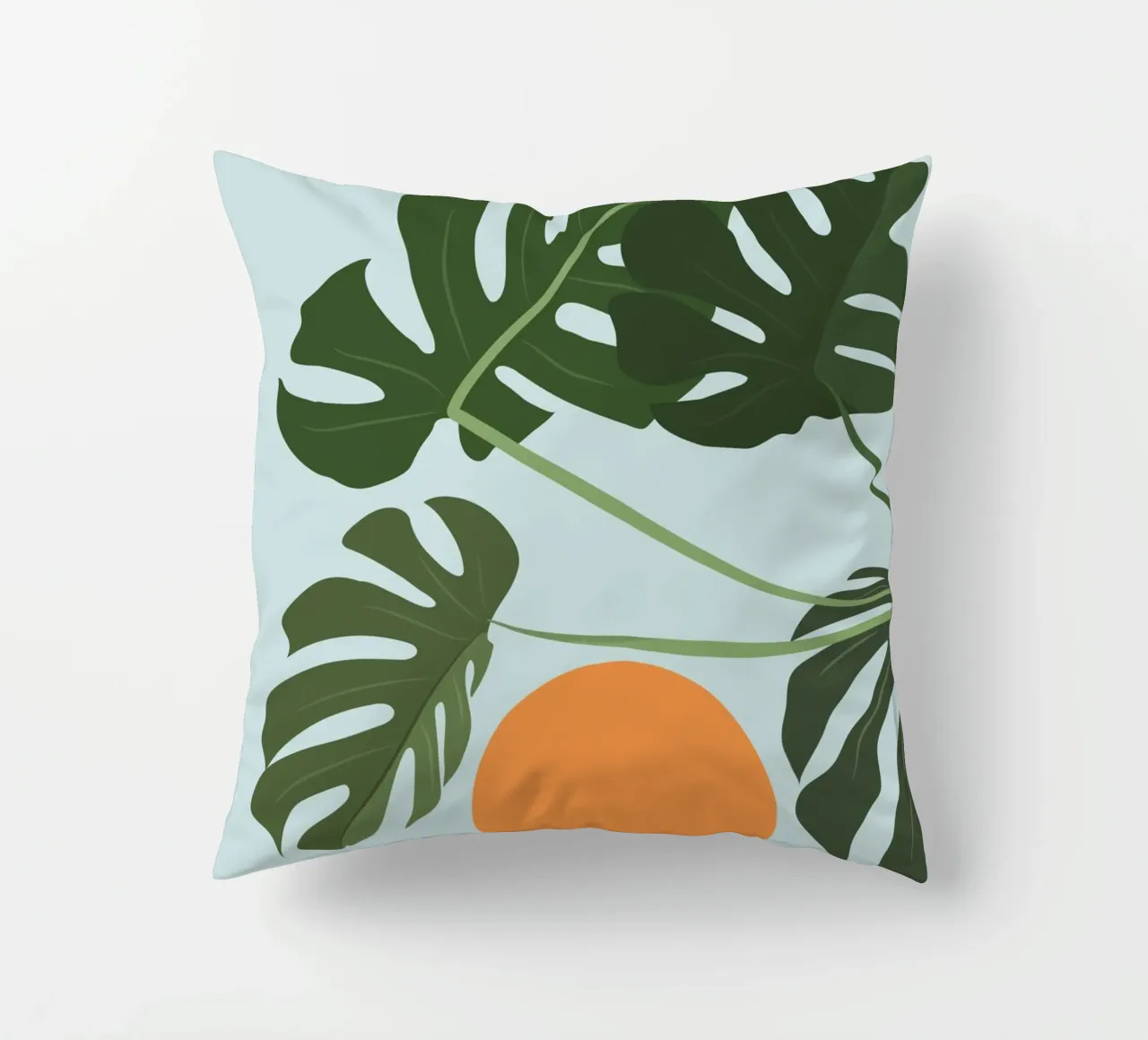 Monstera Sky cuscino da pierosvisuals
