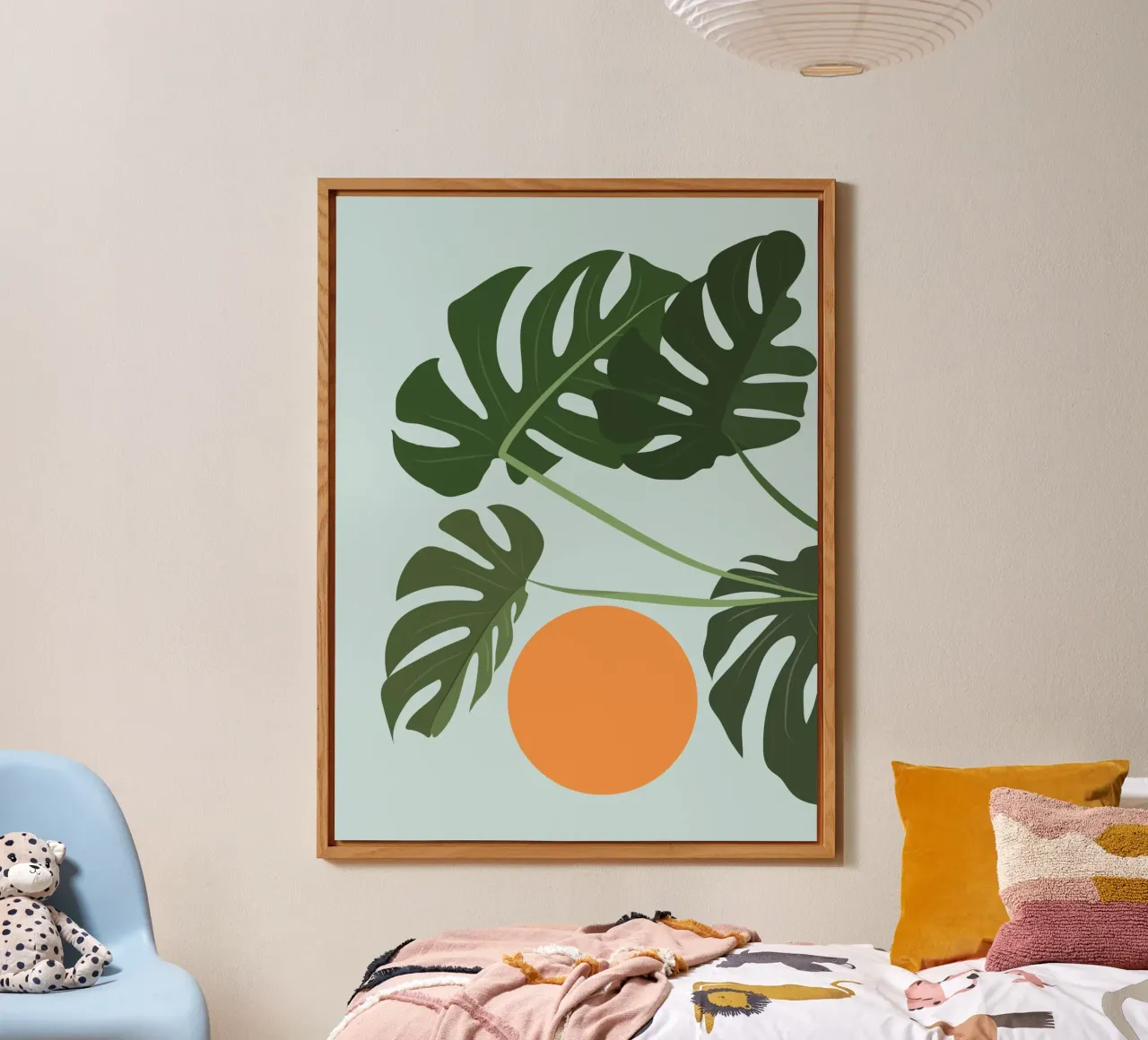 Monstera Sky alluminio dibond da pierosvisuals