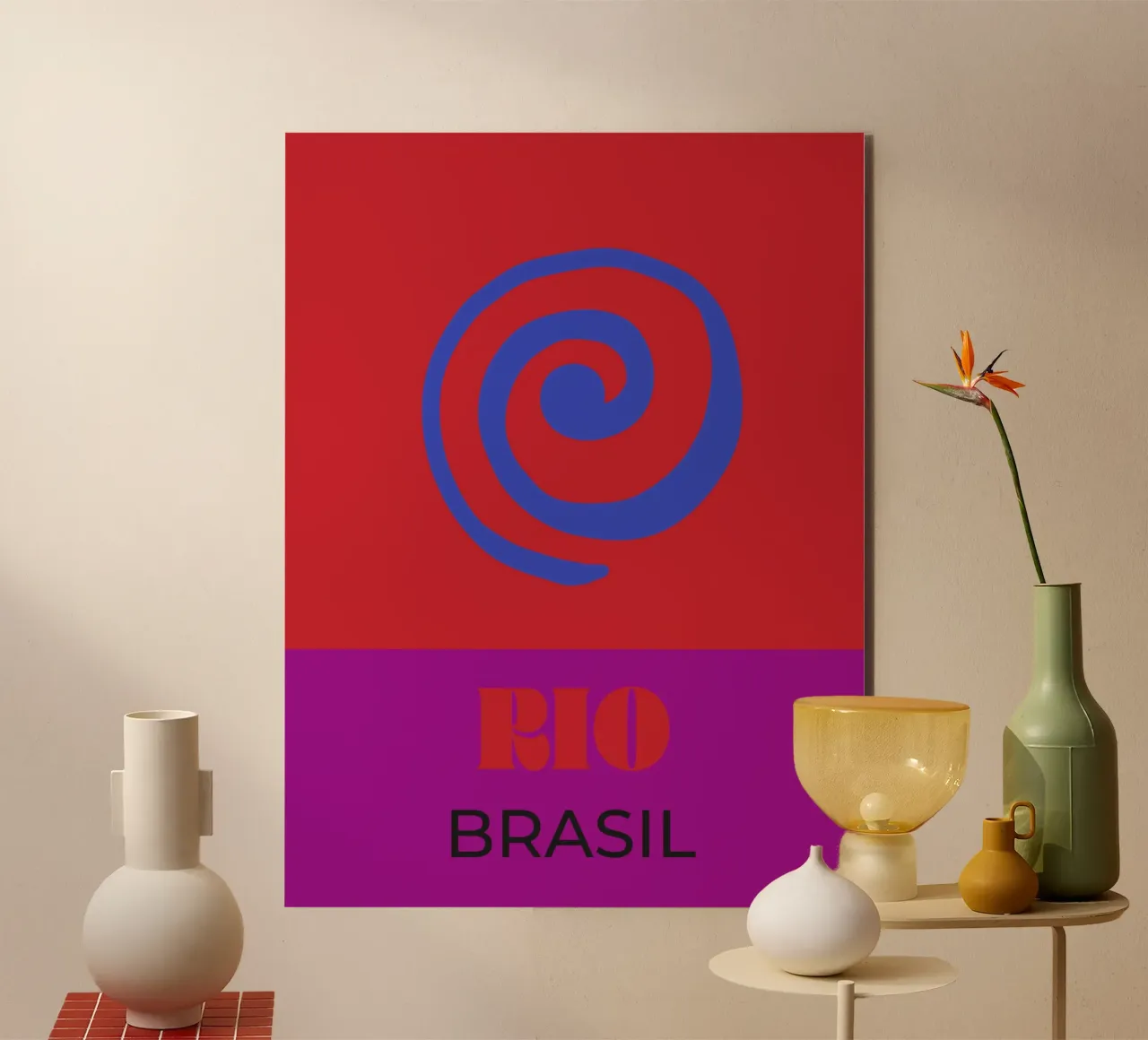 Color Flow No 69 (Rio) alluminio dibond da treechild
