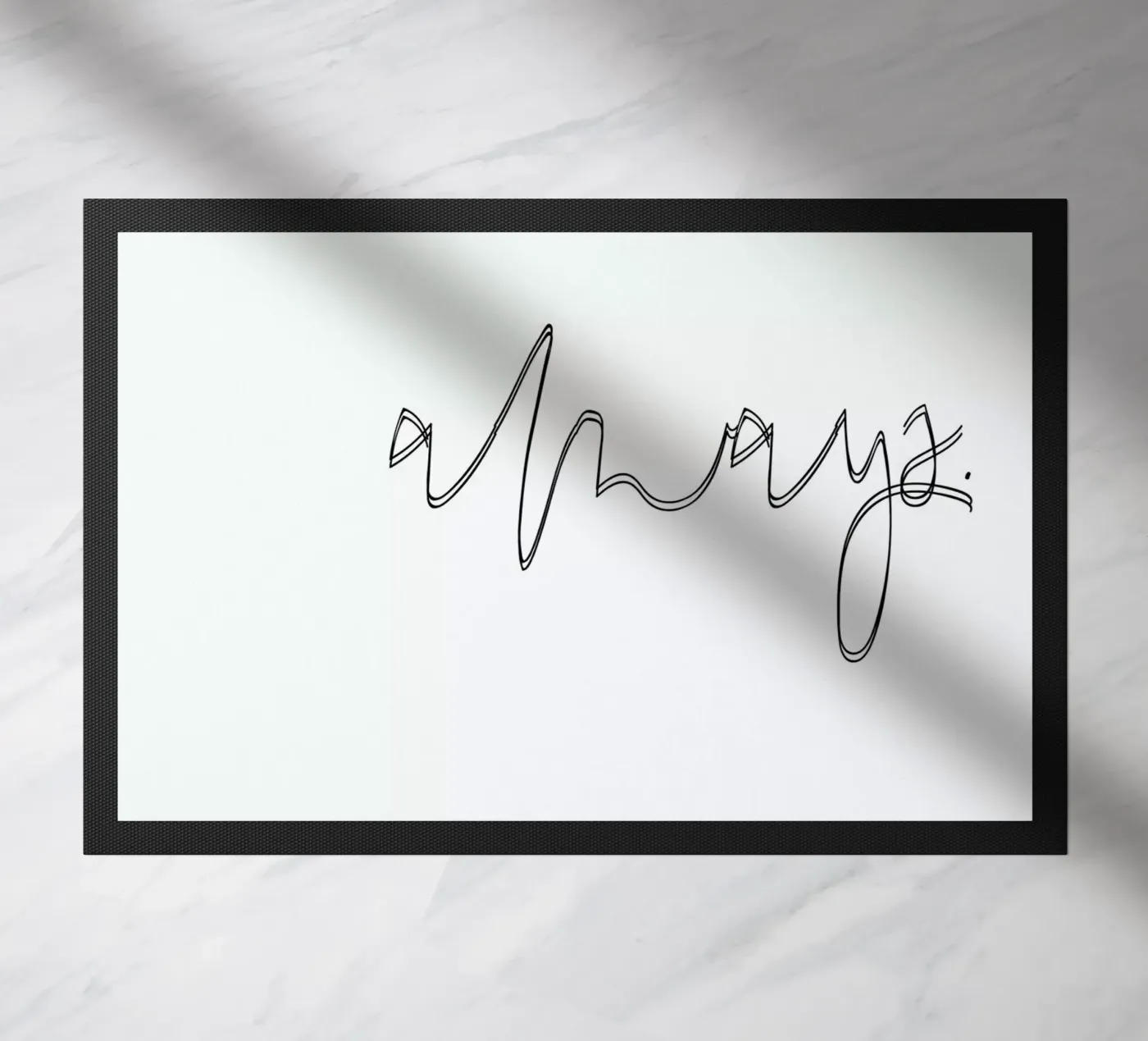 Always doormat by Honeymoon Hotel