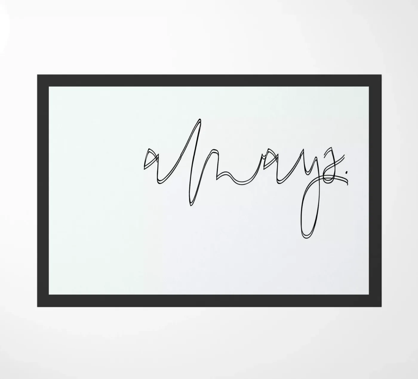 Always doormat by Honeymoon Hotel