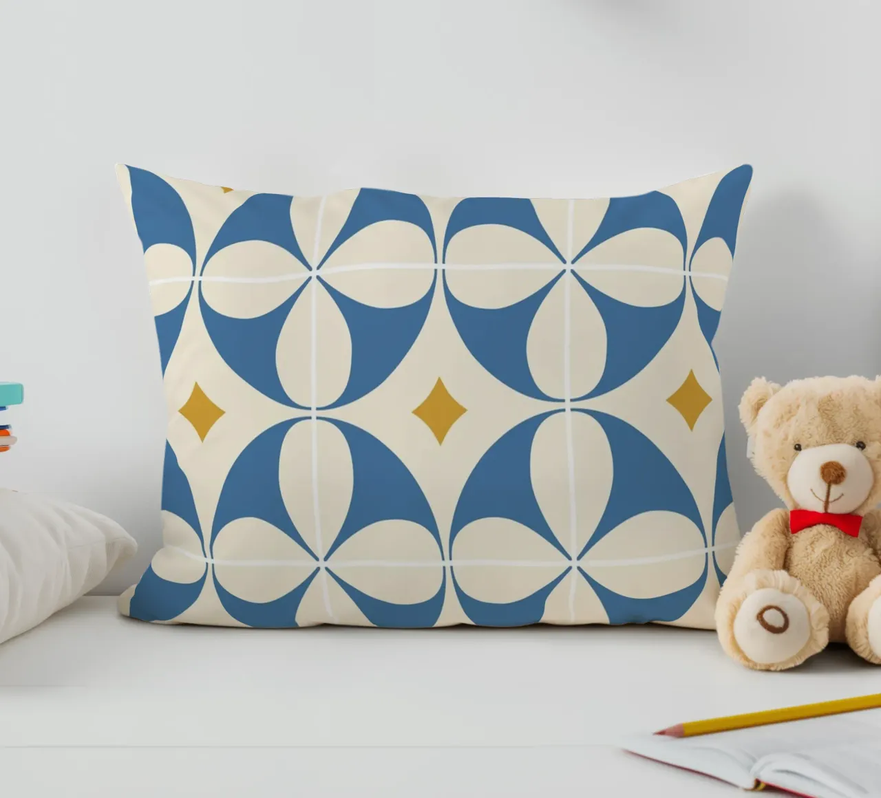 Lisbona - Piastrelle Azulejos cuscino da pierosvisuals