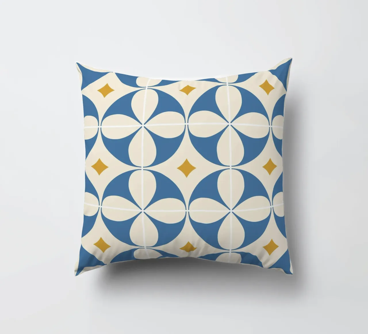 Lisbona - Piastrelle Azulejos cuscino da pierosvisuals