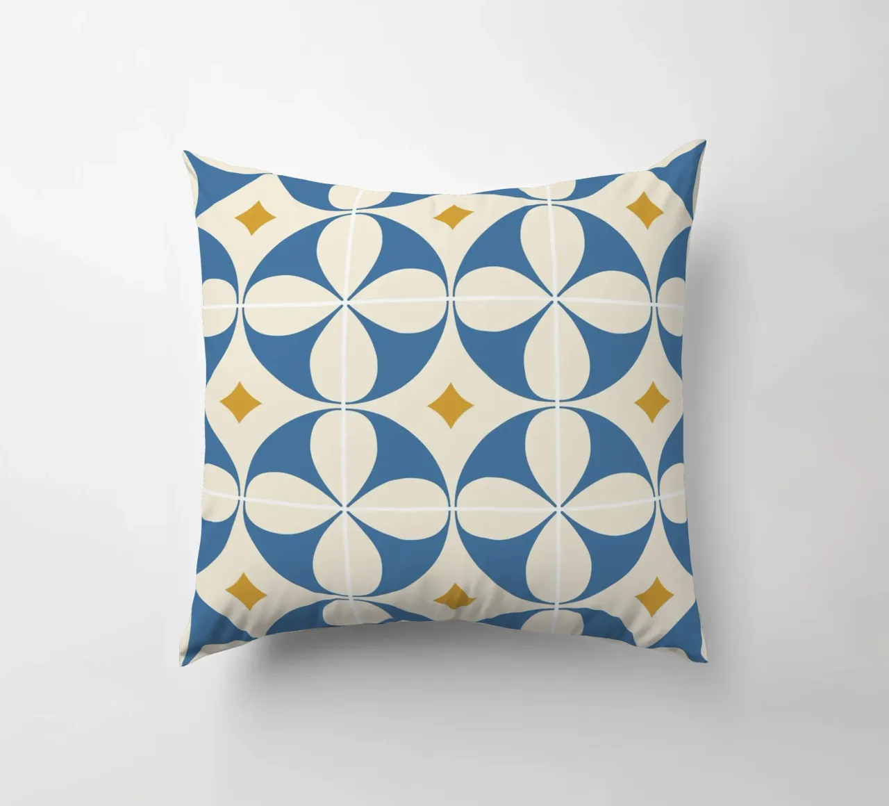 Lisbona - Piastrelle Azulejos cuscino da pierosvisuals