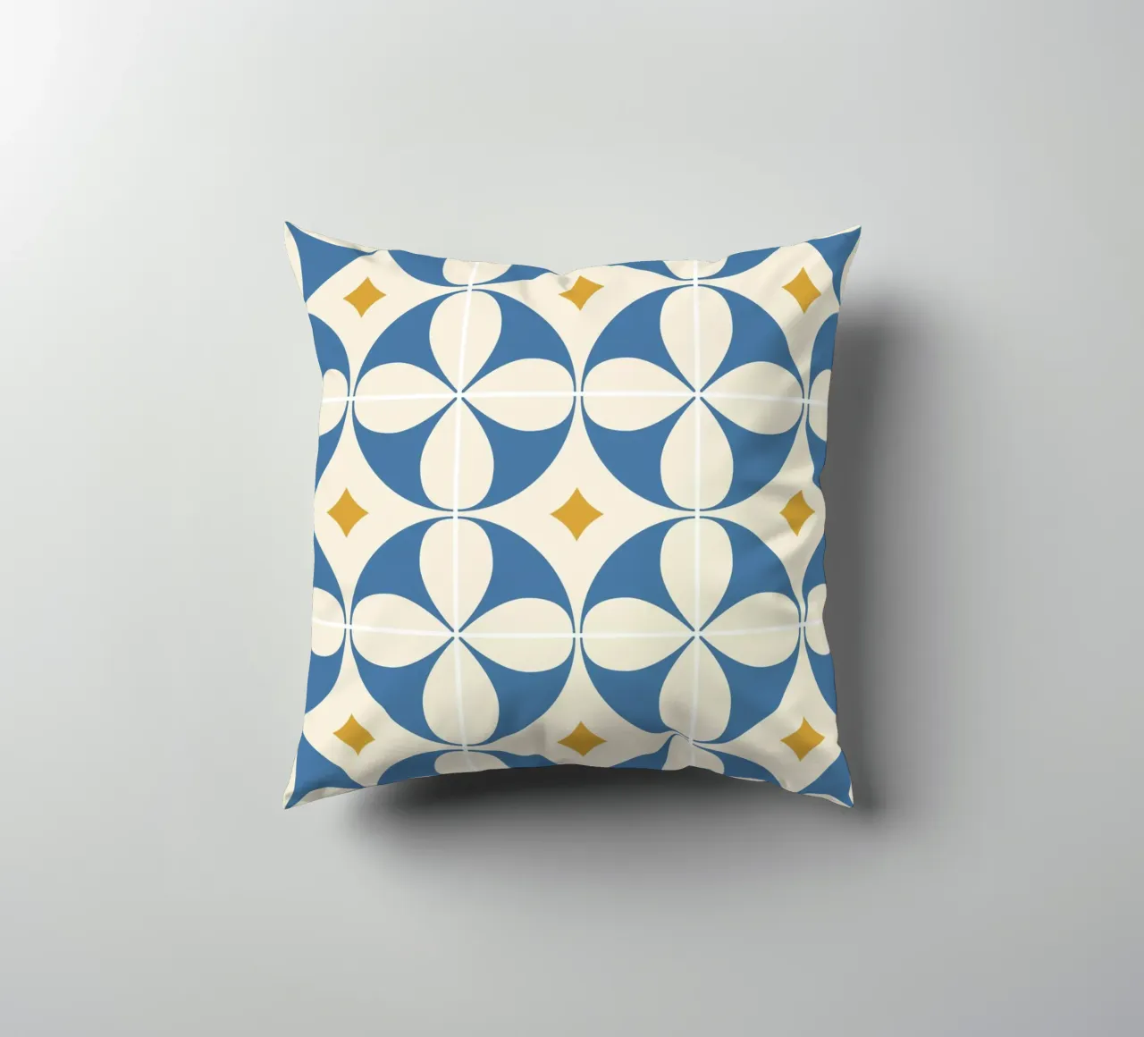 Lisbona - Piastrelle Azulejos cuscino da pierosvisuals