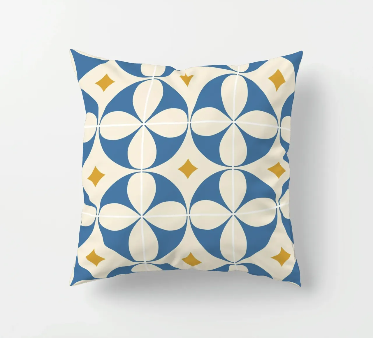 Lisbona - Piastrelle Azulejos cuscino da pierosvisuals