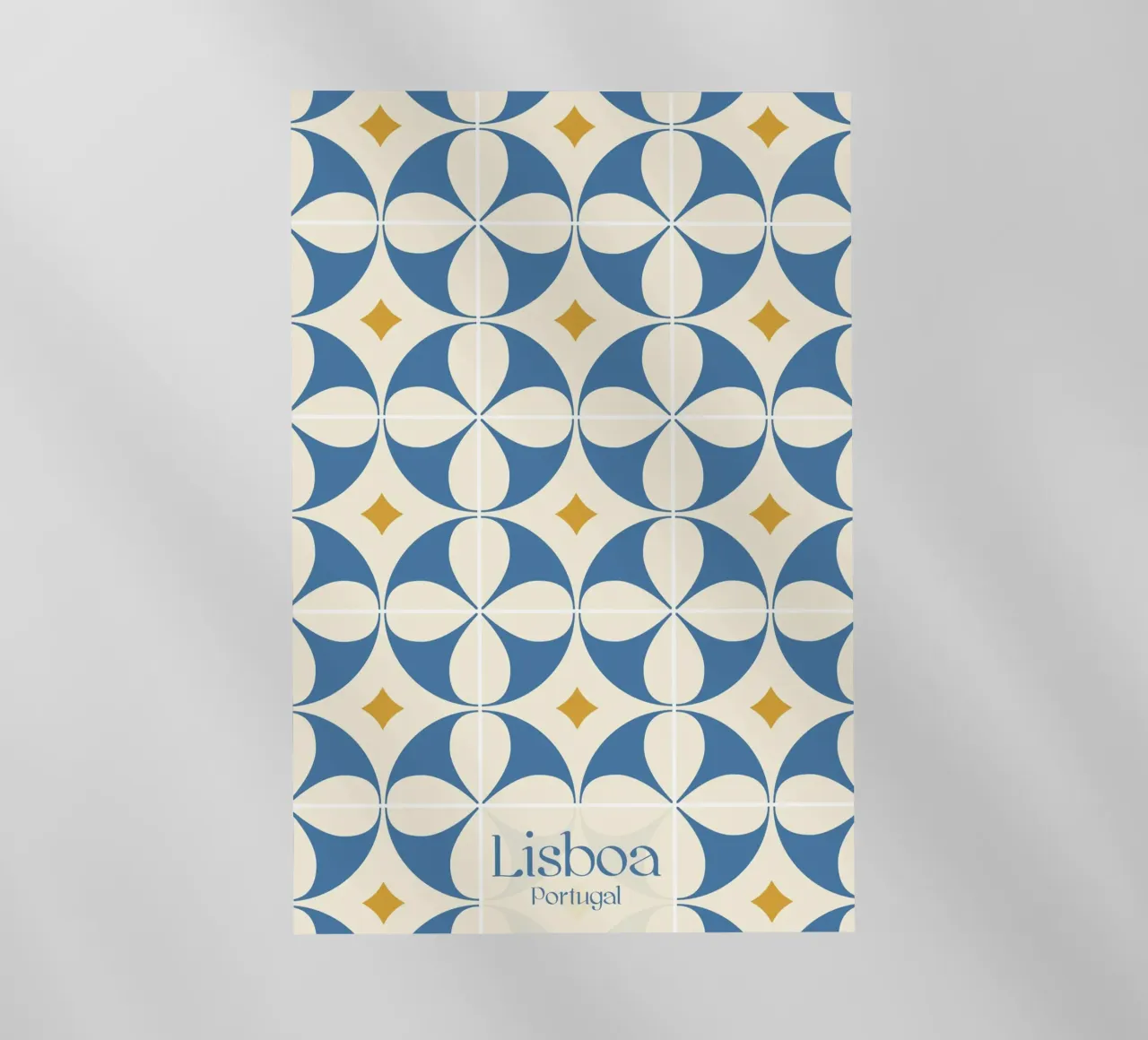 Lisbona - Piastrelle Azulejos pellicola backlit da pierosvisuals