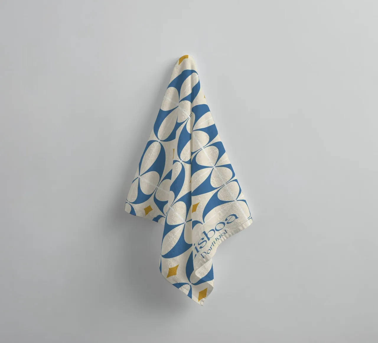 Lisbona - Piastrelle Azulejos asciugamano da bagno da pierosvisuals