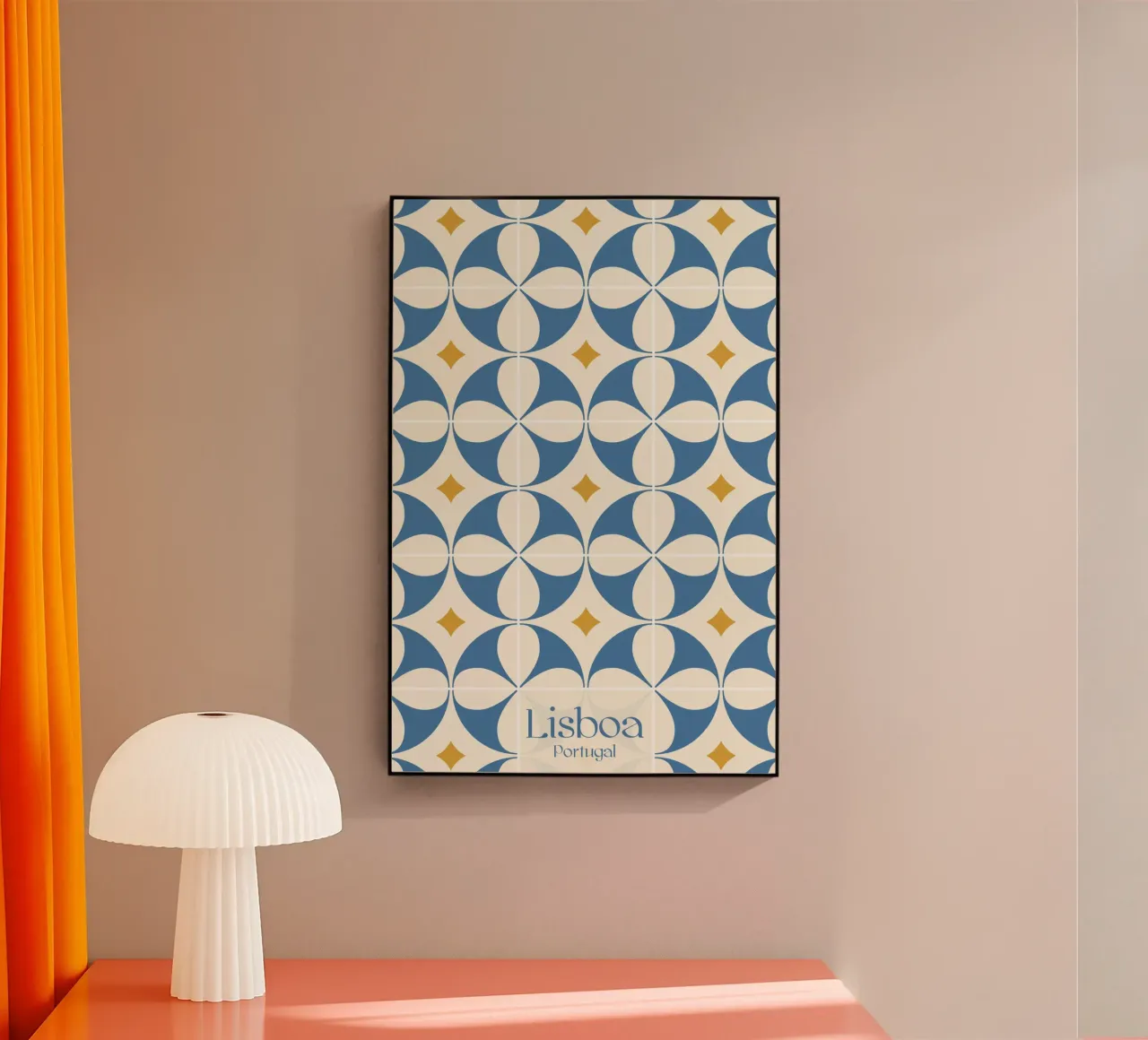 Lisbona - Piastrelle Azulejos plexiglass da pierosvisuals