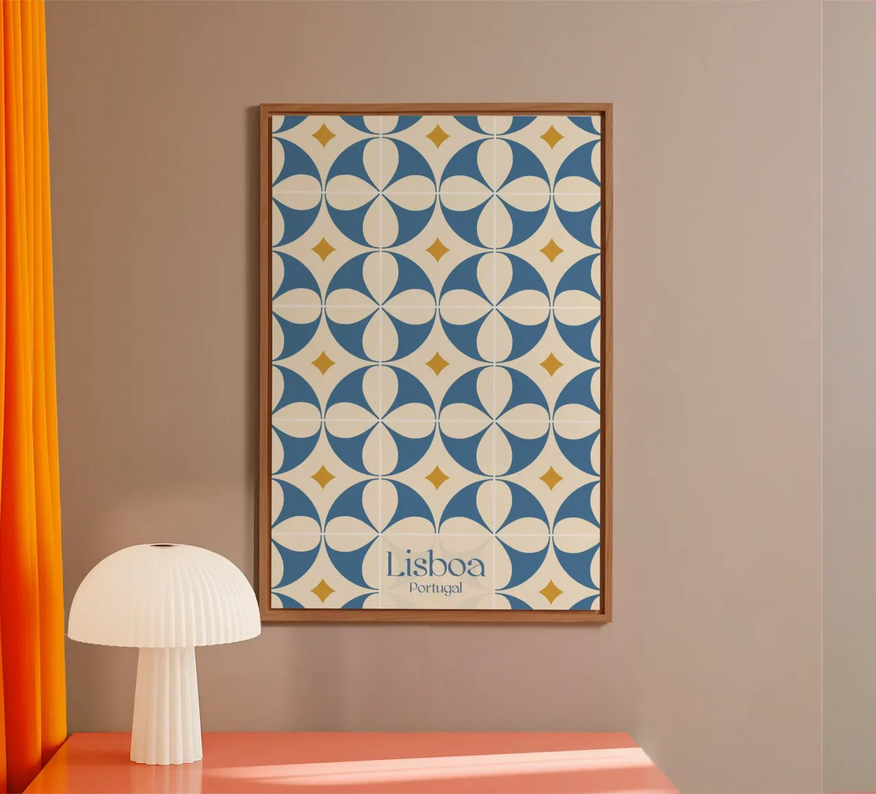 Lisbona - Piastrelle Azulejos alluminio dibond da pierosvisuals