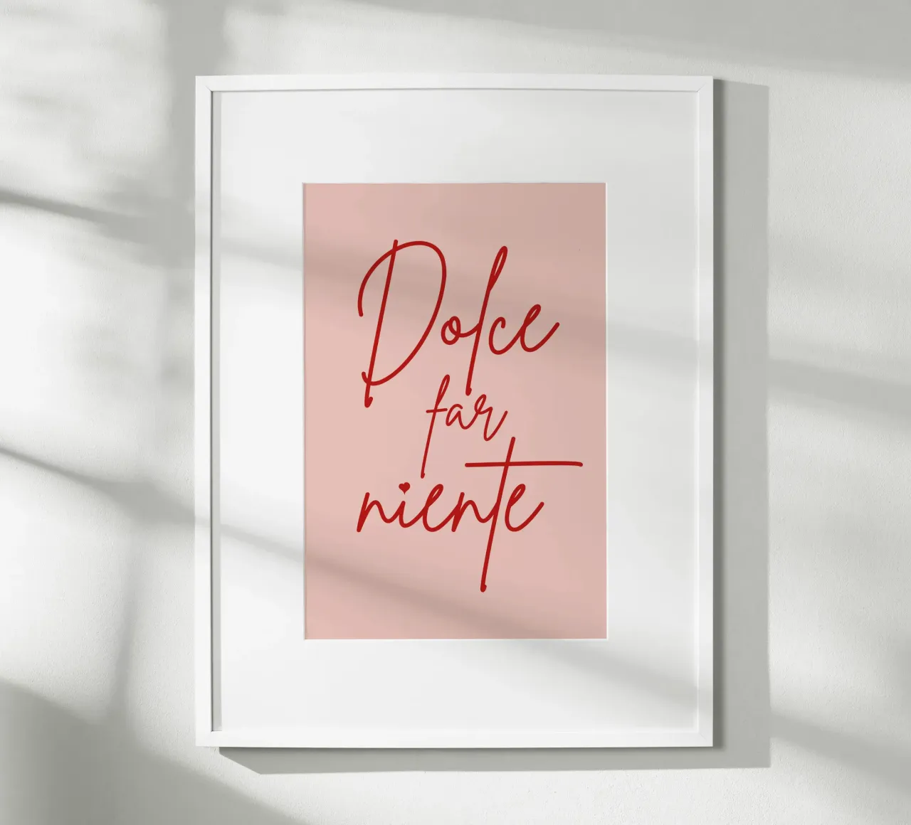 Süßes Nichtstun - Dolce Far Niente Poster von pierosvisuals