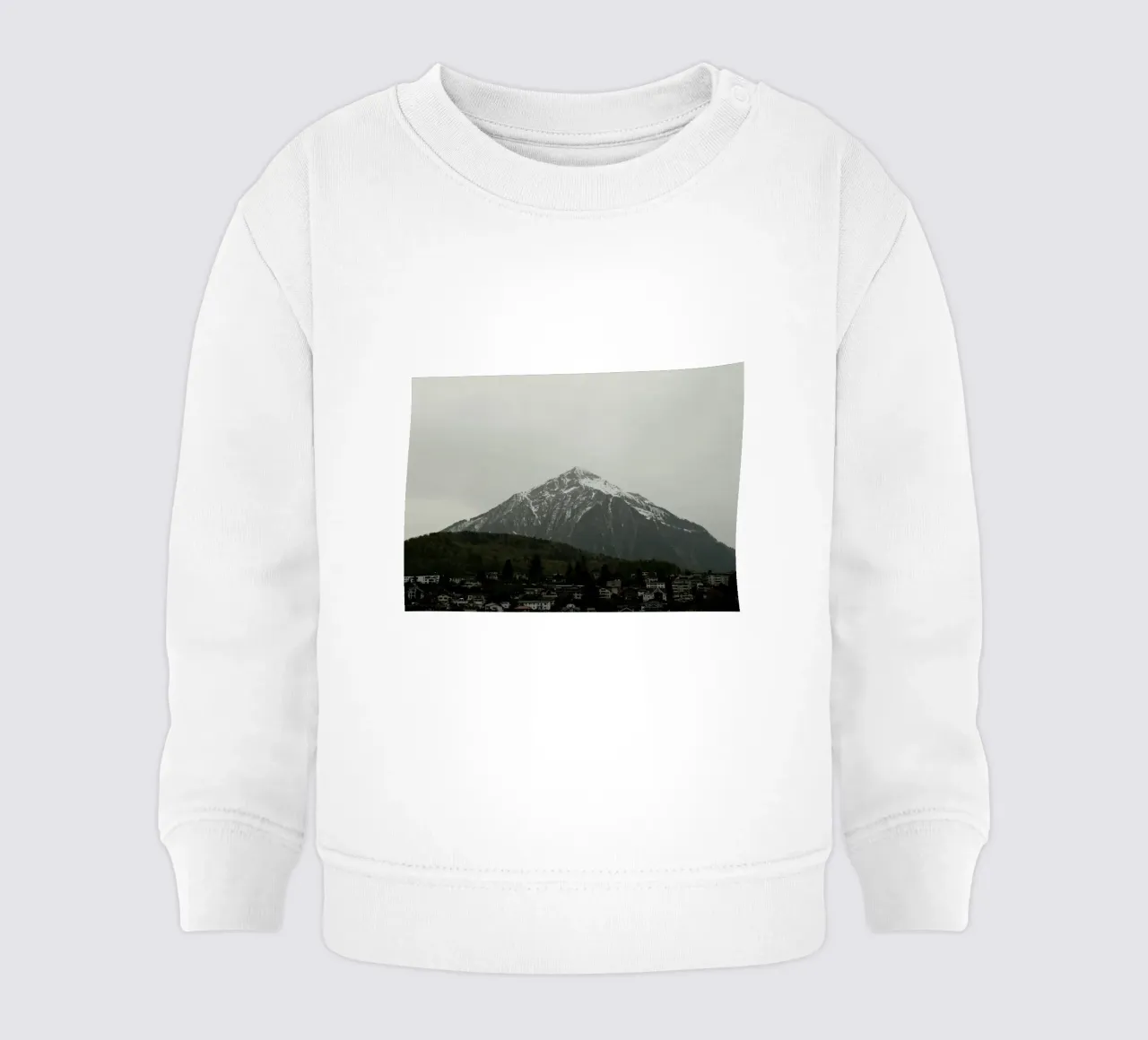 Snow-Capped Niesen felpa neonato da FujiSwiss