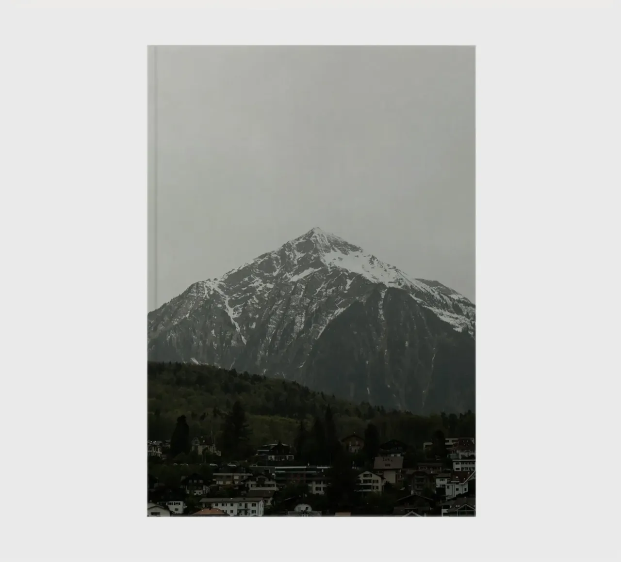 Snow-Capped Niesen notebook by FujiSwiss