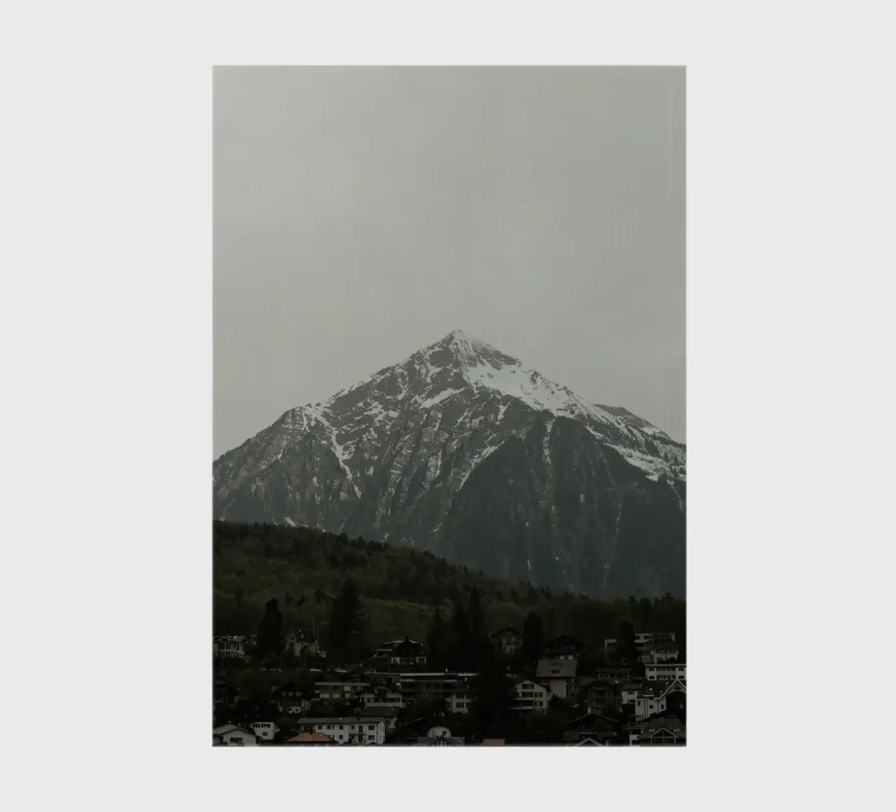 Snow-Capped Niesen notebook by FujiSwiss
