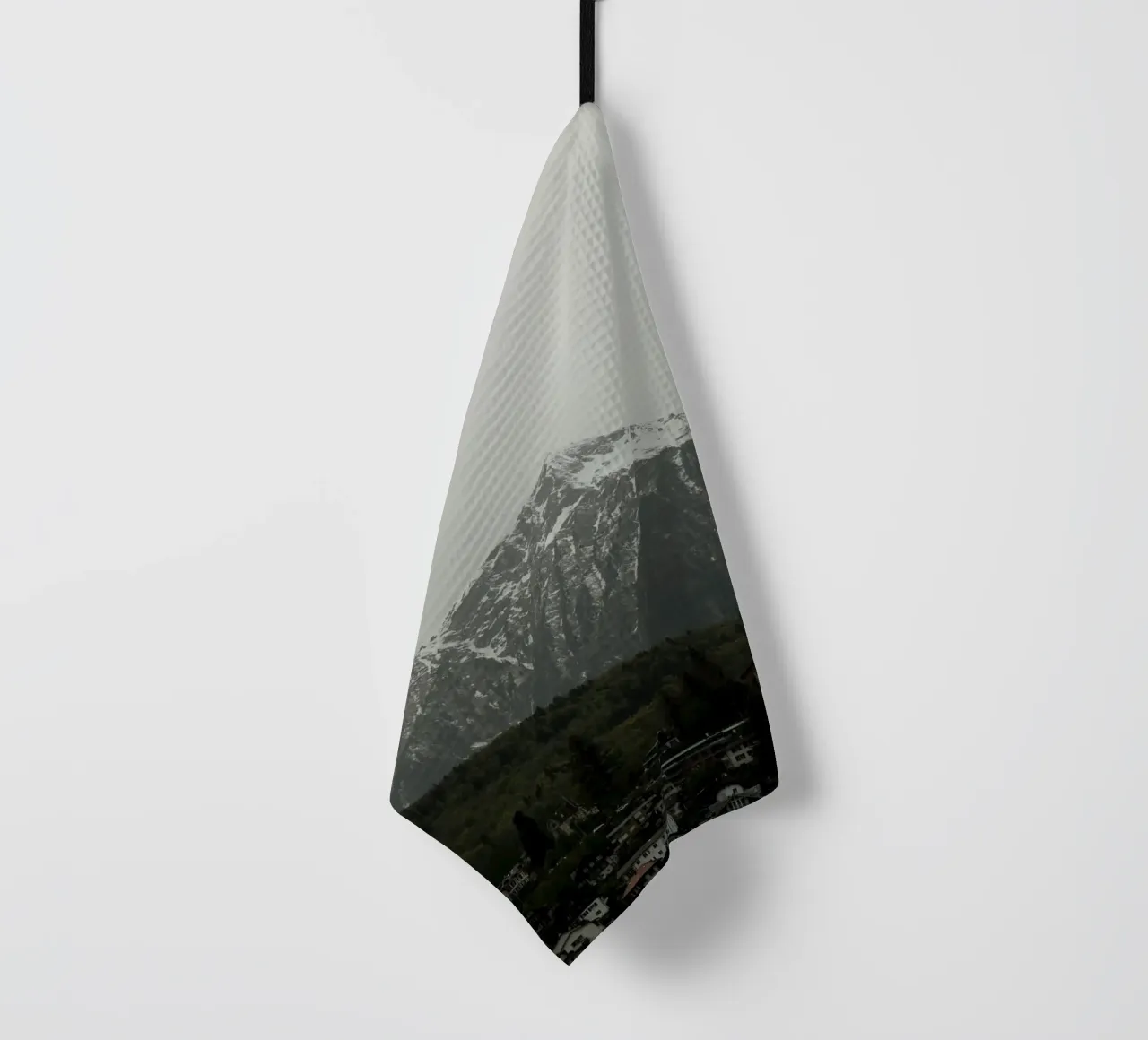 Snow-Capped Niesen canovaccio da cucina da FujiSwiss