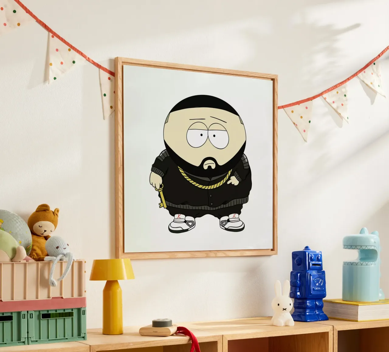 Success Boy Khaled plexiglas de Zhi Yun Zhang