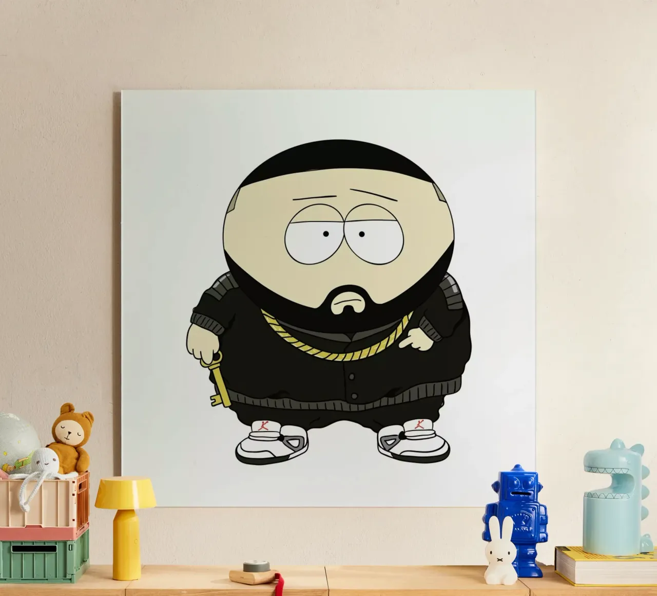 Success Boy Khaled plexiglass da Zhi Yun Zhang