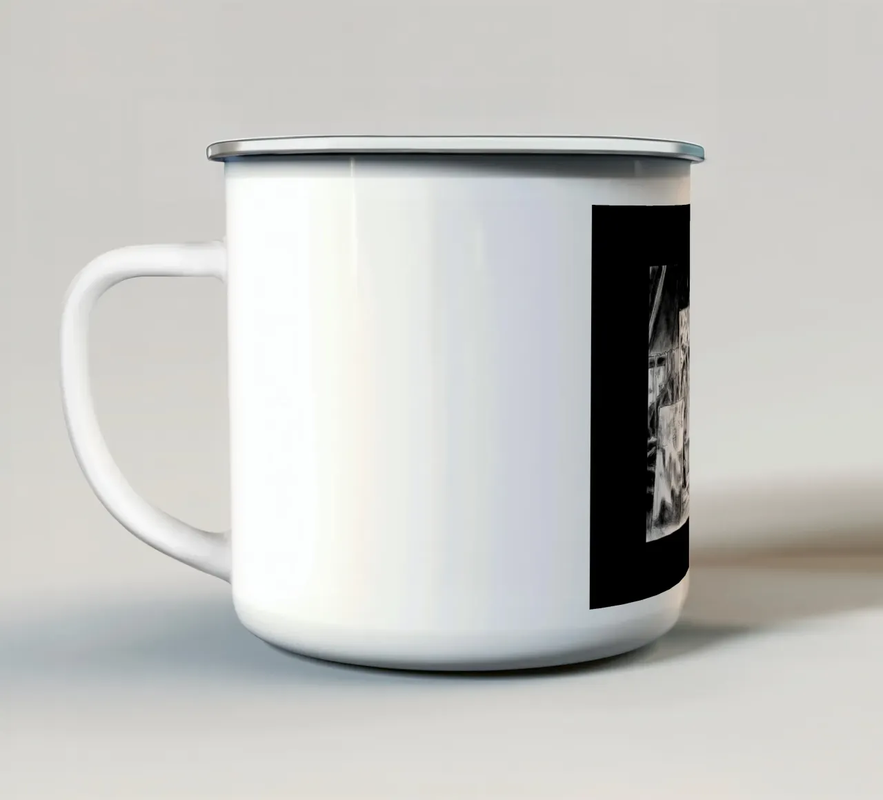 D'après Lautrec tazza in smalto da Humphrey VIDAL