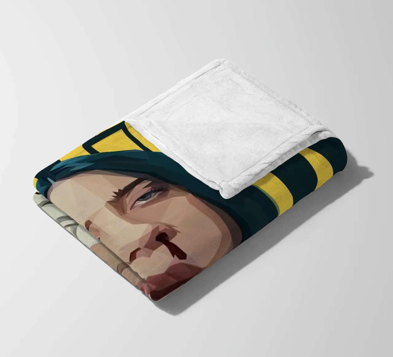 Bad Guy coperta in pile da Low poly art