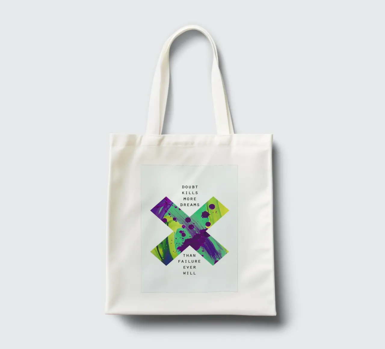 Doubt Kills More Dreams tote bag by Hanna Kastl-Lungberg