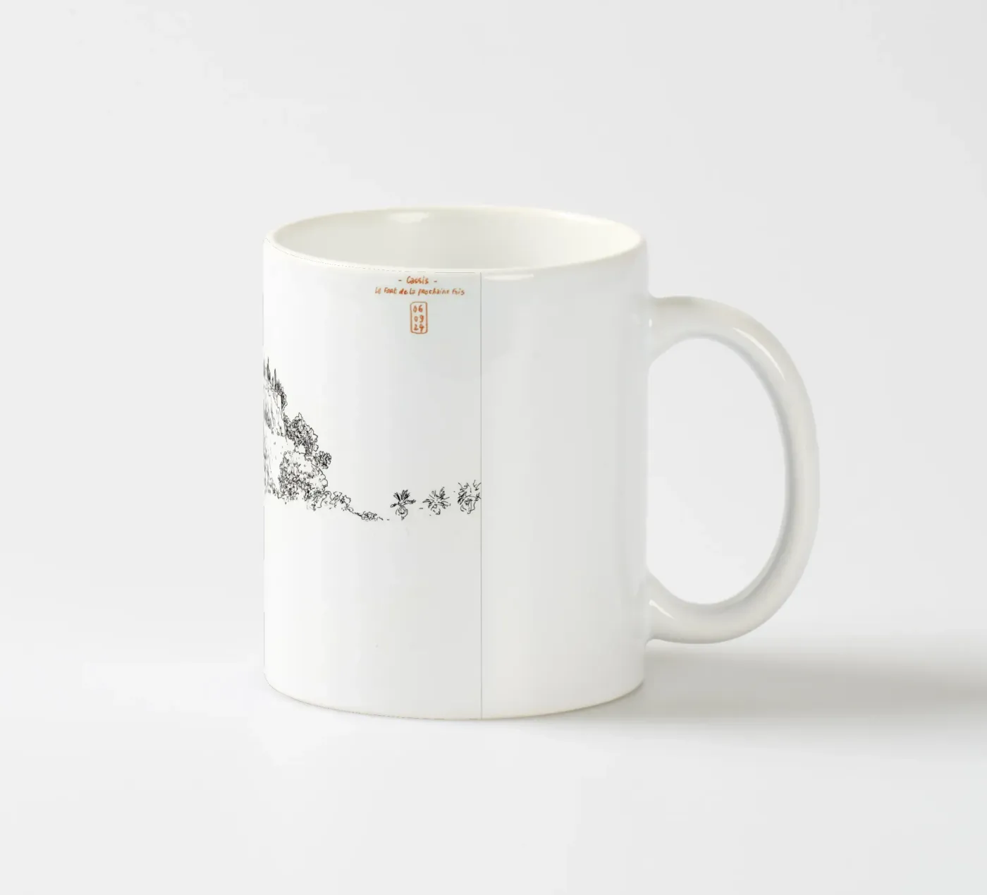 Cassis 2 ceramic mug by Humphrey VIDAL