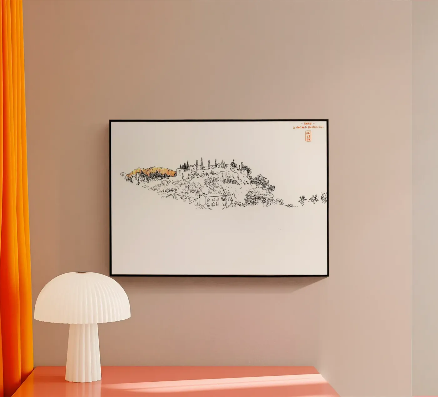 Cassis 2 Acryl-Glas von Humphrey VIDAL