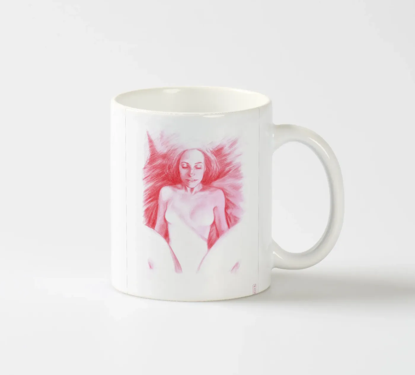 A. ceramic mug by Humphrey VIDAL