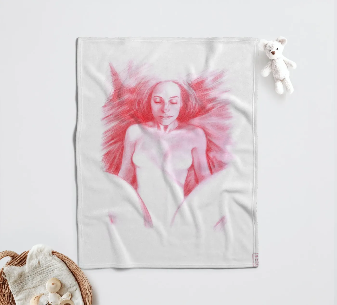 A. fleece blanket by Humphrey VIDAL